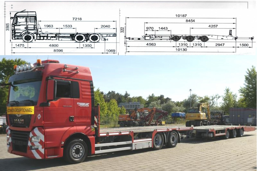 MAN TG-X 24.500 6x2-4 LL-U Pritsche Maschinentransporter - Бортова вантажівка/ Платформа: фото 1 MAN TG-X 24.500 6x2-4 LL-U Pritsche Maschinentransporter - Бортова вантажівка/ Платформа: фото 1
