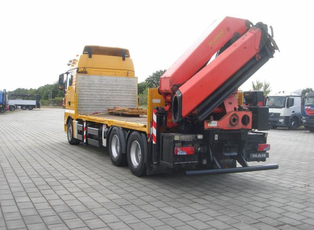 MAN TG-X 26.440 6x4 BL Pritsche Heckkran Palf. PK 42 - Бортова вантажівка/ Платформа, Вантажівка з маніпулятором: фото 3 MAN TG-X 26.440 6x4 BL Pritsche Heckkran Palf. PK 42 - Бортова вантажівка/ Платформа, Вантажівка з маніпулятором: фото 3