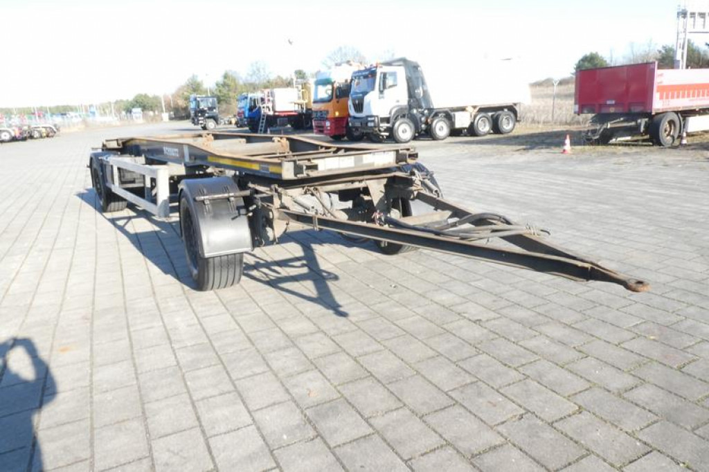 SCHMITZ GOTHA SCHMITZ GOTHA Abrollcontainernanhänger Containeranhänger ACF 18 S -Schlitten - Причіп мультиліфт/ Бункеровоз: фото 3 SCHMITZ GOTHA SCHMITZ GOTHA Abrollcontainernanhänger Containeranhänger ACF 18 S -Schlitten - Причіп мультиліфт/ Бункеровоз: фото 3