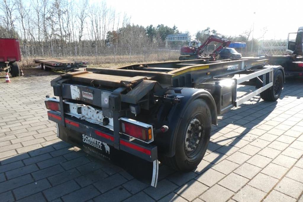 SCHMITZ GOTHA SCHMITZ GOTHA Abrollcontainernanhänger Containeranhänger ACF 18 S -Schlitten - Причіп мультиліфт/ Бункеровоз: фото 2 SCHMITZ GOTHA SCHMITZ GOTHA Abrollcontainernanhänger Containeranhänger ACF 18 S -Schlitten - Причіп мультиліфт/ Бункеровоз: фото 2