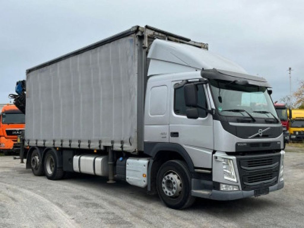 Volvo FM 420 6x2 Pritsche Heckkran 27m/t,Funk,Jib ,E6 - Вантажівка з маніпулятором, Тентована вантажівка: фото 2 Volvo FM 420 6x2 Pritsche Heckkran 27m/t,Funk,Jib ,E6 - Вантажівка з маніпулятором, Тентована вантажівка: фото 2