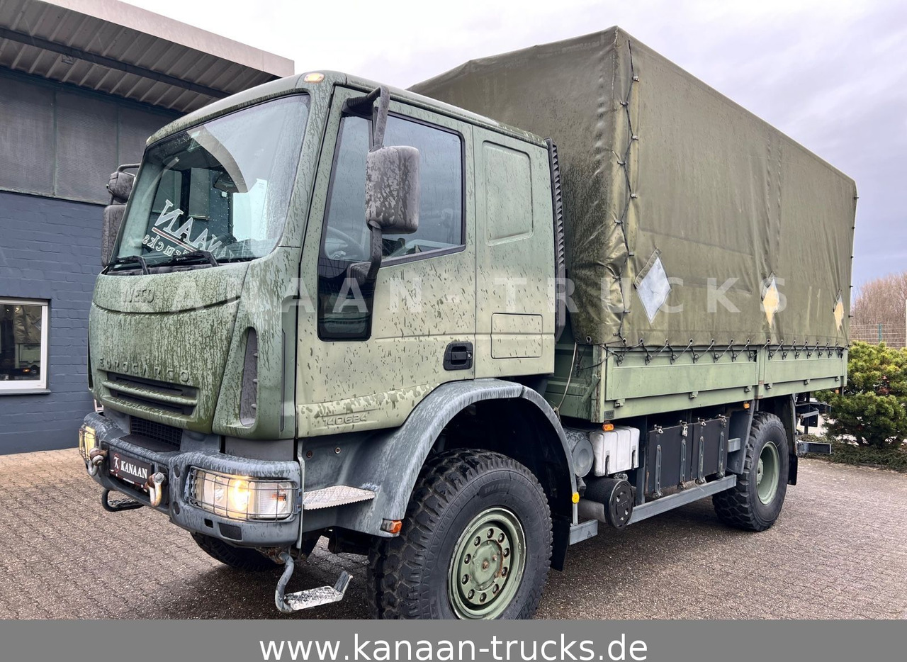 Iveco 140 E240 Eurocargo 4x4 Miltär Camper Expedition - Тентована вантажівка: фото 2 Iveco 140 E240 Eurocargo 4x4 Miltär Camper Expedition - Тентована вантажівка: фото 2