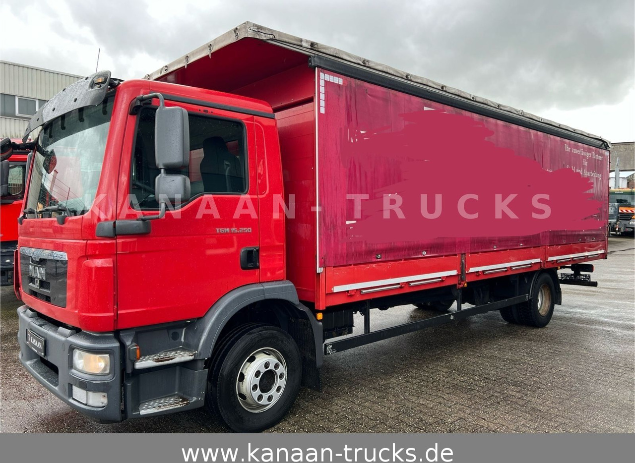 MAN TGM 15.250 Spezial Aufbau Langmaterial 7,5m - Тентована вантажівка: фото 2 MAN TGM 15.250 Spezial Aufbau Langmaterial 7,5m - Тентована вантажівка: фото 2