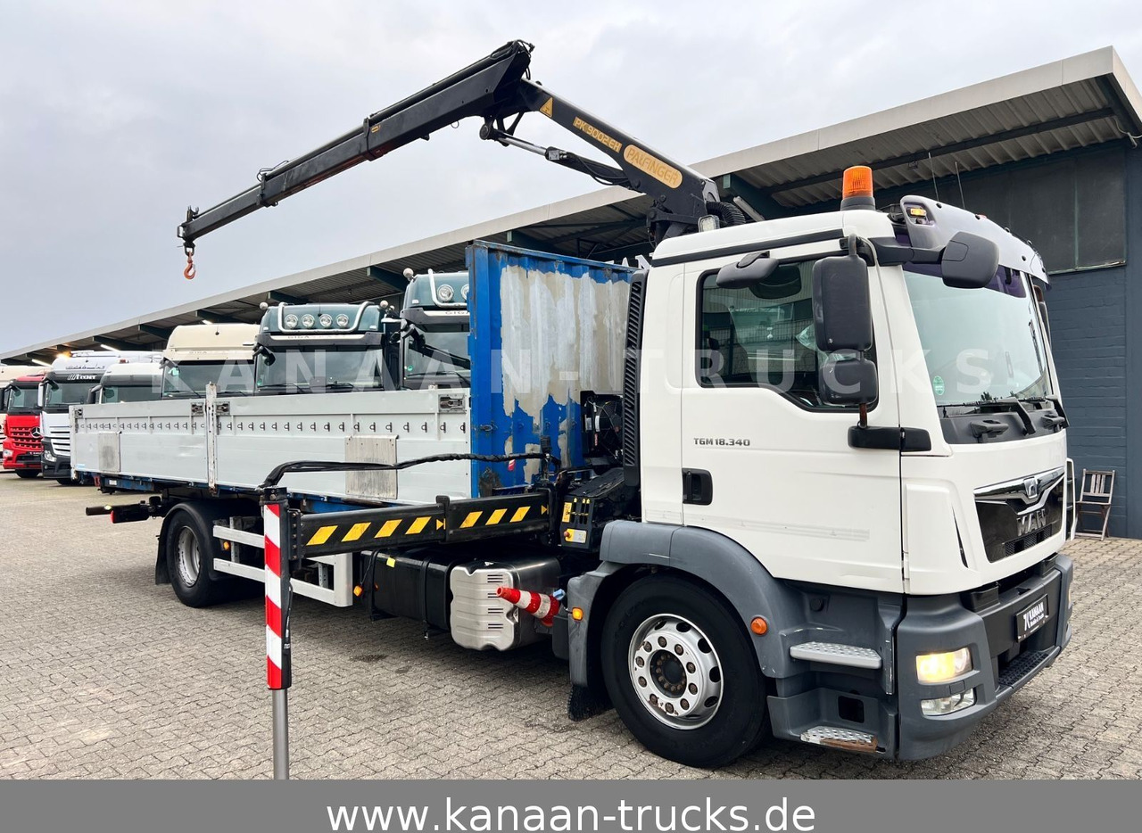 MAN TGM 18.340 LL BDF PK9002 Pritsche EURO6 - Вантажівка з маніпулятором: фото 1 MAN TGM 18.340 LL BDF PK9002 Pritsche EURO6 - Вантажівка з маніпулятором: фото 1