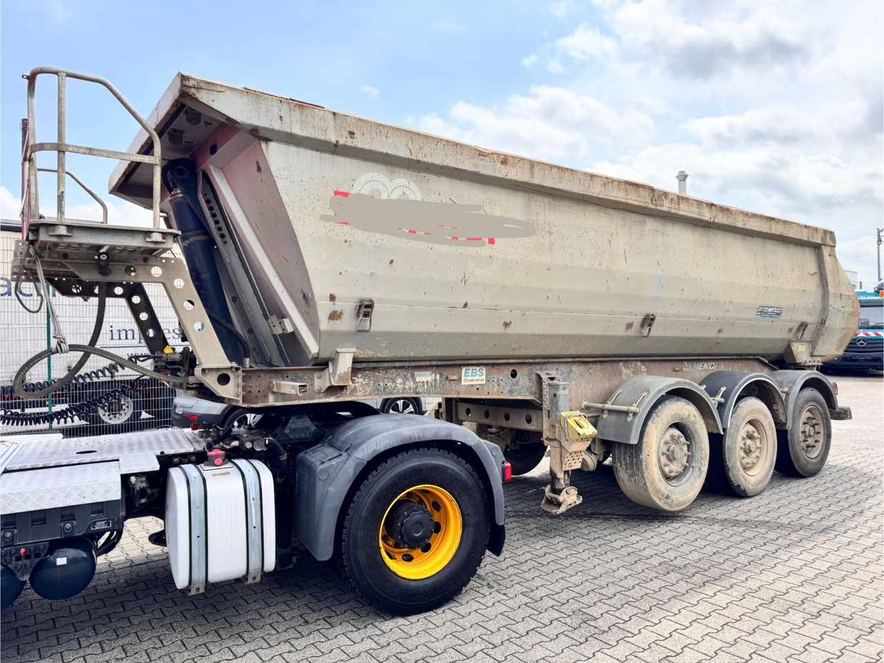 Menci SA700R Kipper Mulde 27m³ Lift Stahl 3 Stück - Самоскид напівпричіп: фото 3 Menci SA700R Kipper Mulde 27m³ Lift Stahl 3 Stück - Самоскид напівпричіп: фото 3