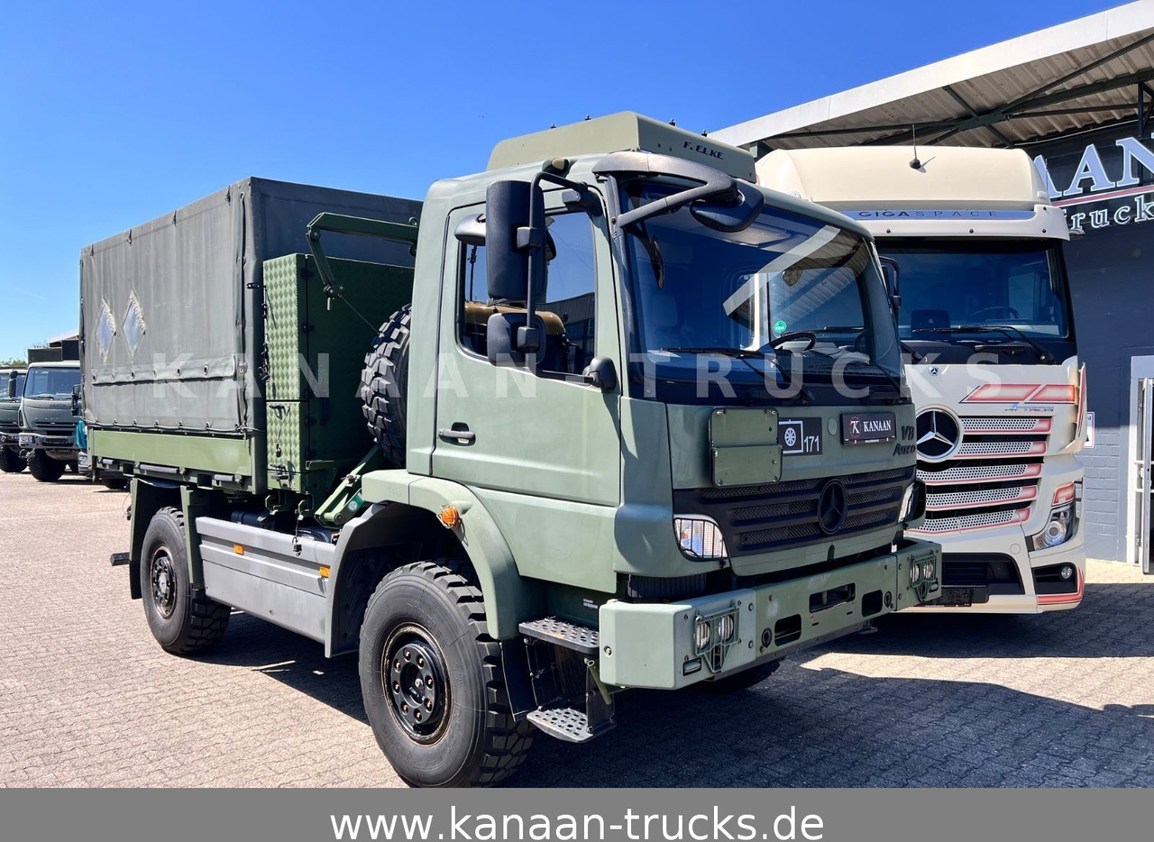 Mercedes-Benz 1018 Atego 4x4 Allrad Miltär Camper Expedition - Контейнеровоз/ Змінний кузов вантажівка: фото 2 Mercedes-Benz 1018 Atego 4x4 Allrad Miltär Camper Expedition - Контейнеровоз/ Змінний кузов вантажівка: фото 2