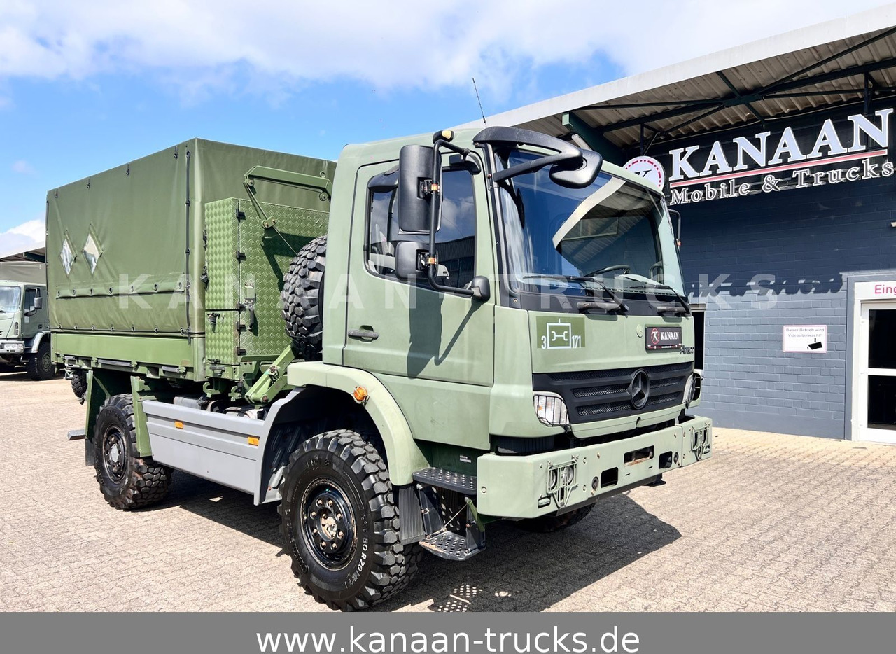 Mercedes-Benz 1018 Atego 4x4 Allrad Miltär Camper Expedition - Контейнеровоз/ Змінний кузов вантажівка: фото 1 Mercedes-Benz 1018 Atego 4x4 Allrad Miltär Camper Expedition - Контейнеровоз/ Змінний кузов вантажівка: фото 1