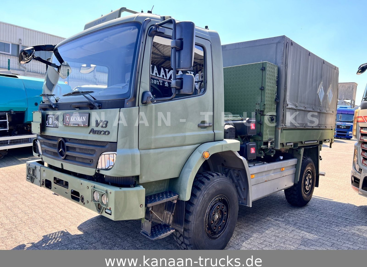 Mercedes-Benz 1018 Atego 4x4 Allrad Miltär Camper Expedition - Контейнеровоз/ Змінний кузов вантажівка: фото 3 Mercedes-Benz 1018 Atego 4x4 Allrad Miltär Camper Expedition - Контейнеровоз/ Змінний кузов вантажівка: фото 3