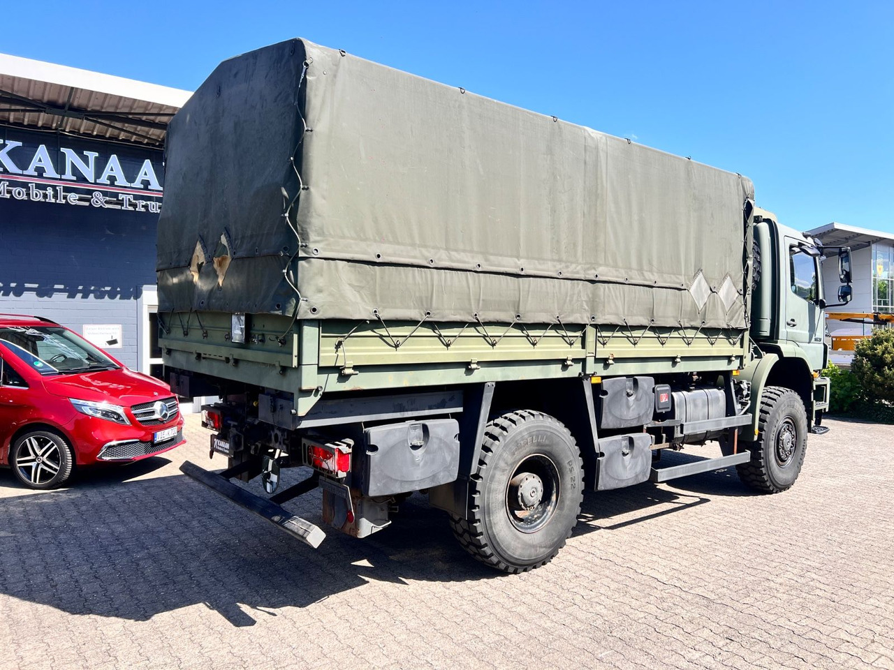 Mercedes-Benz 1829 A Axor 4x4 EX- 31 TKM Camper Expedi - Тентована вантажівка: фото 3 Mercedes-Benz 1829 A Axor 4x4 EX- 31 TKM Camper Expedi - Тентована вантажівка: фото 3