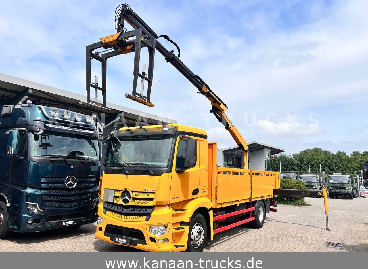 Mercedes-Benz 1845 Antos 4x2 Baustoffkran Palfinger 21001L - Вантажівка з маніпулятором: фото 3 Mercedes-Benz 1845 Antos 4x2 Baustoffkran Palfinger 21001L - Вантажівка з маніпулятором: фото 3
