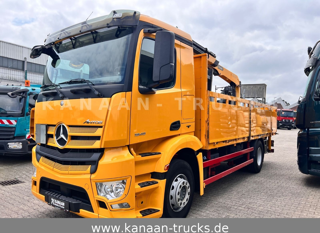 Mercedes-Benz 1845 Antos 4x2 Baustoffkran Palfinger 21001L - Вантажівка з маніпулятором: фото 2 Mercedes-Benz 1845 Antos 4x2 Baustoffkran Palfinger 21001L - Вантажівка з маніпулятором: фото 2