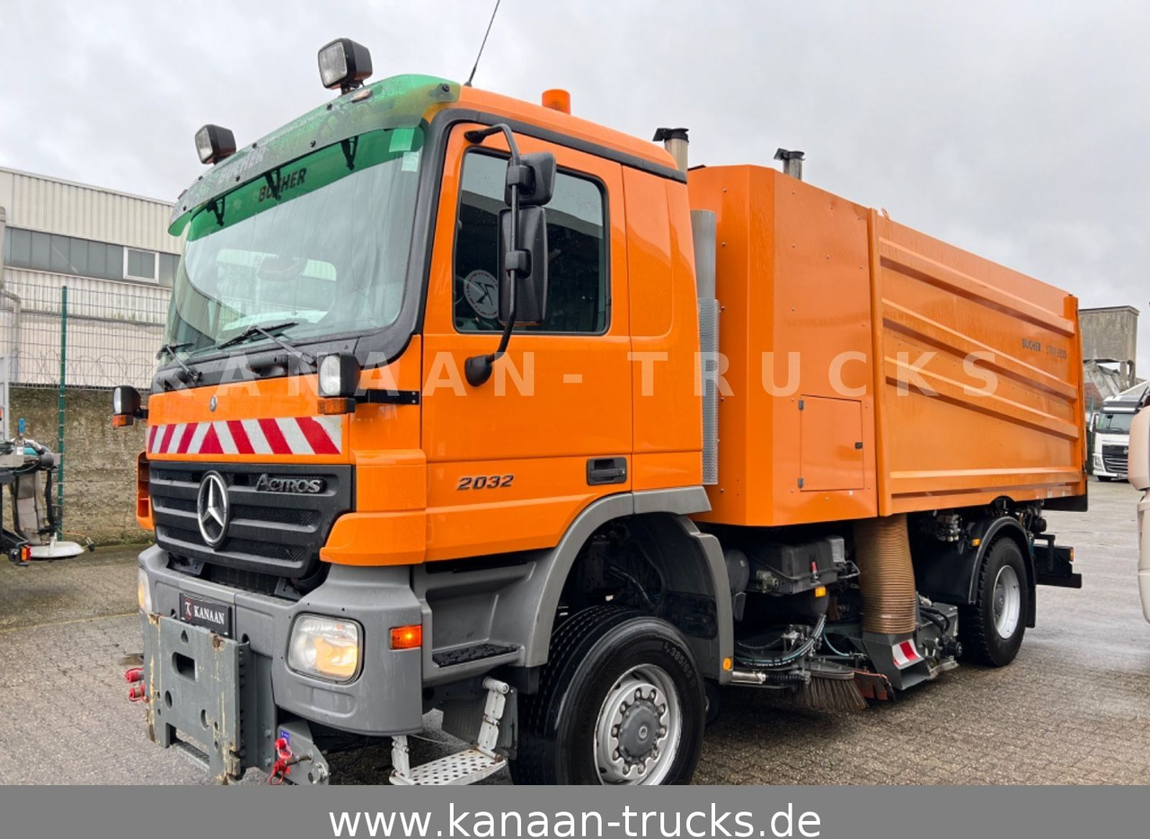 Mercedes-Benz 2032 Actros 4x4 Bucher STKF 9500 AIRPORT KLIMA - Підмітально-прибиральна машина: фото 3 Mercedes-Benz 2032 Actros 4x4 Bucher STKF 9500 AIRPORT KLIMA - Підмітально-прибиральна машина: фото 3
