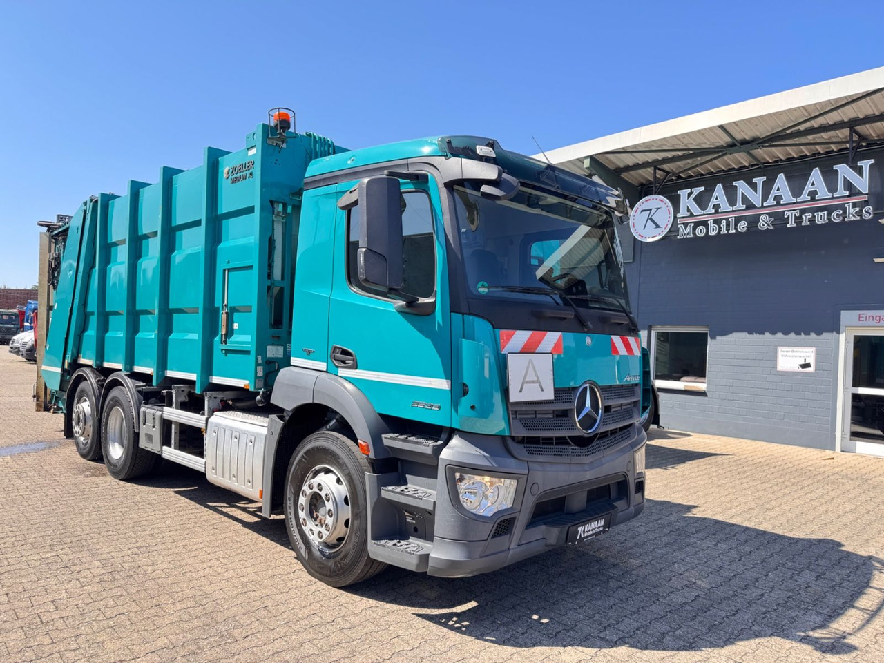 Mercedes-Benz 2533 Antos Müllwagen Zöller ATM bei 90Tkm - Сміттєвози: фото 1 Mercedes-Benz 2533 Antos Müllwagen Zöller ATM bei 90Tkm - Сміттєвози: фото 1