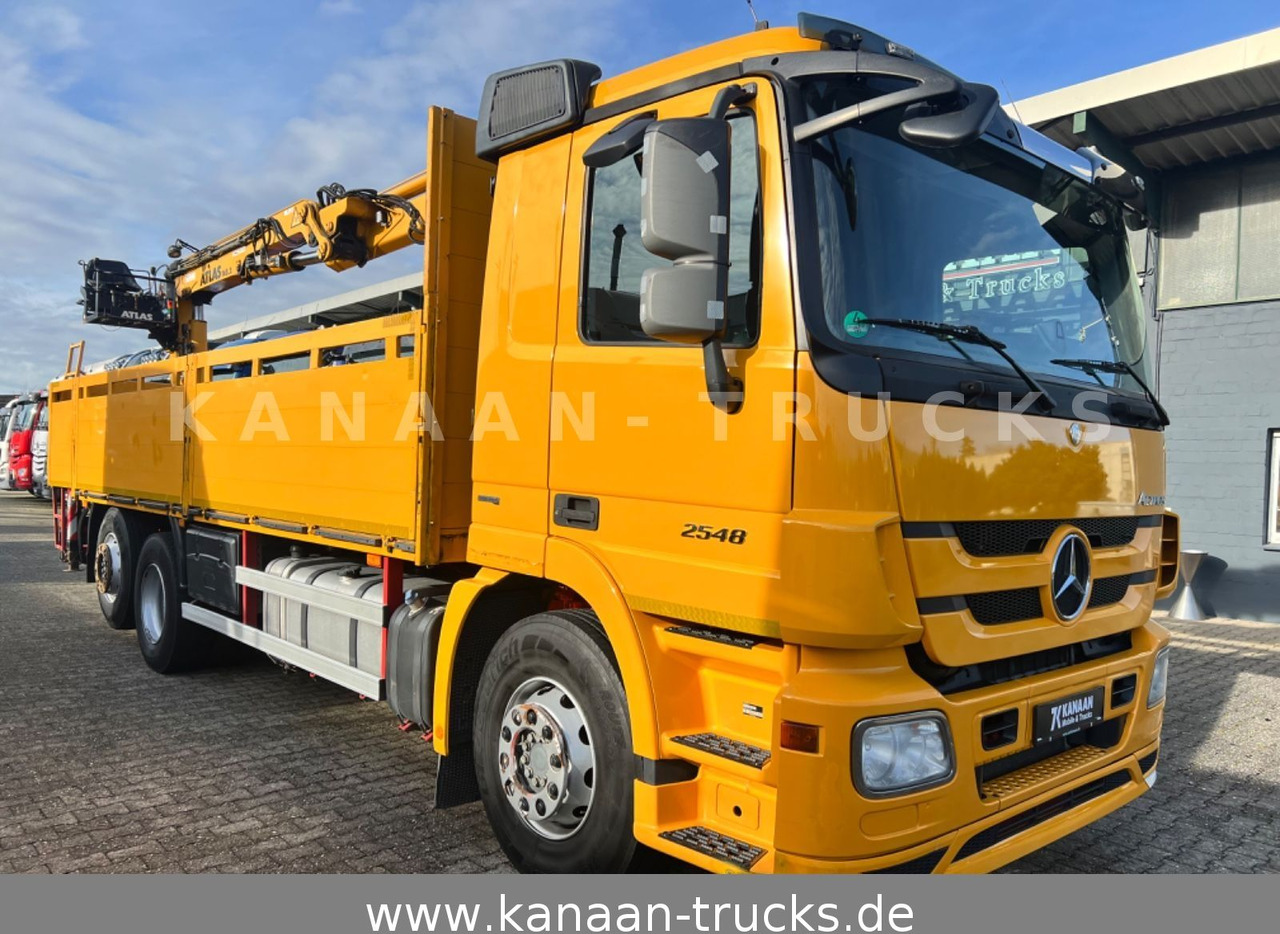 Mercedes-Benz Actros L 2548 6x2 Retarder ATLAS AK165.2VB - Вантажівка з маніпулятором: фото 2 Mercedes-Benz Actros L 2548 6x2 Retarder ATLAS AK165.2VB - Вантажівка з маніпулятором: фото 2