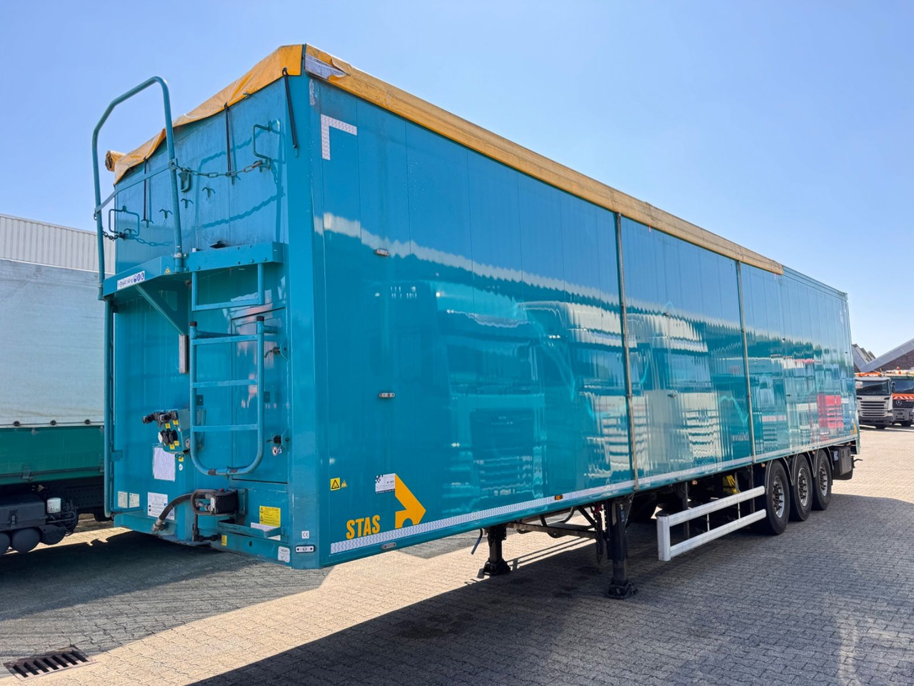 Stas S 300 ZX Walkingfloor  Schubboden 2 x Vorhanden - З рухомою підлогою напівпричіп: фото 4 Stas S 300 ZX Walkingfloor  Schubboden 2 x Vorhanden - З рухомою підлогою напівпричіп: фото 4