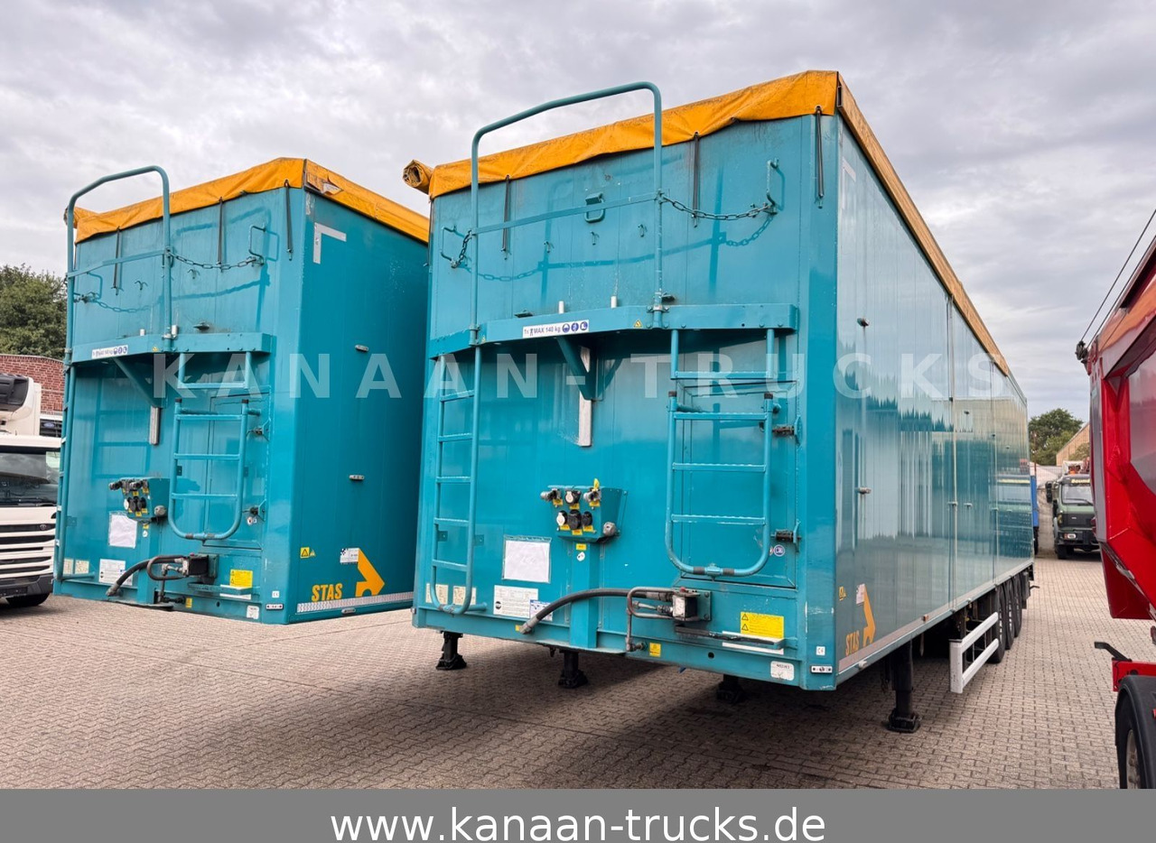 Stas S 300 ZX Walkingfloor Schubboden 2 x Vorhanden - З рухомою підлогою напівпричіп: фото 1 Stas S 300 ZX Walkingfloor Schubboden 2 x Vorhanden - З рухомою підлогою напівпричіп: фото 1