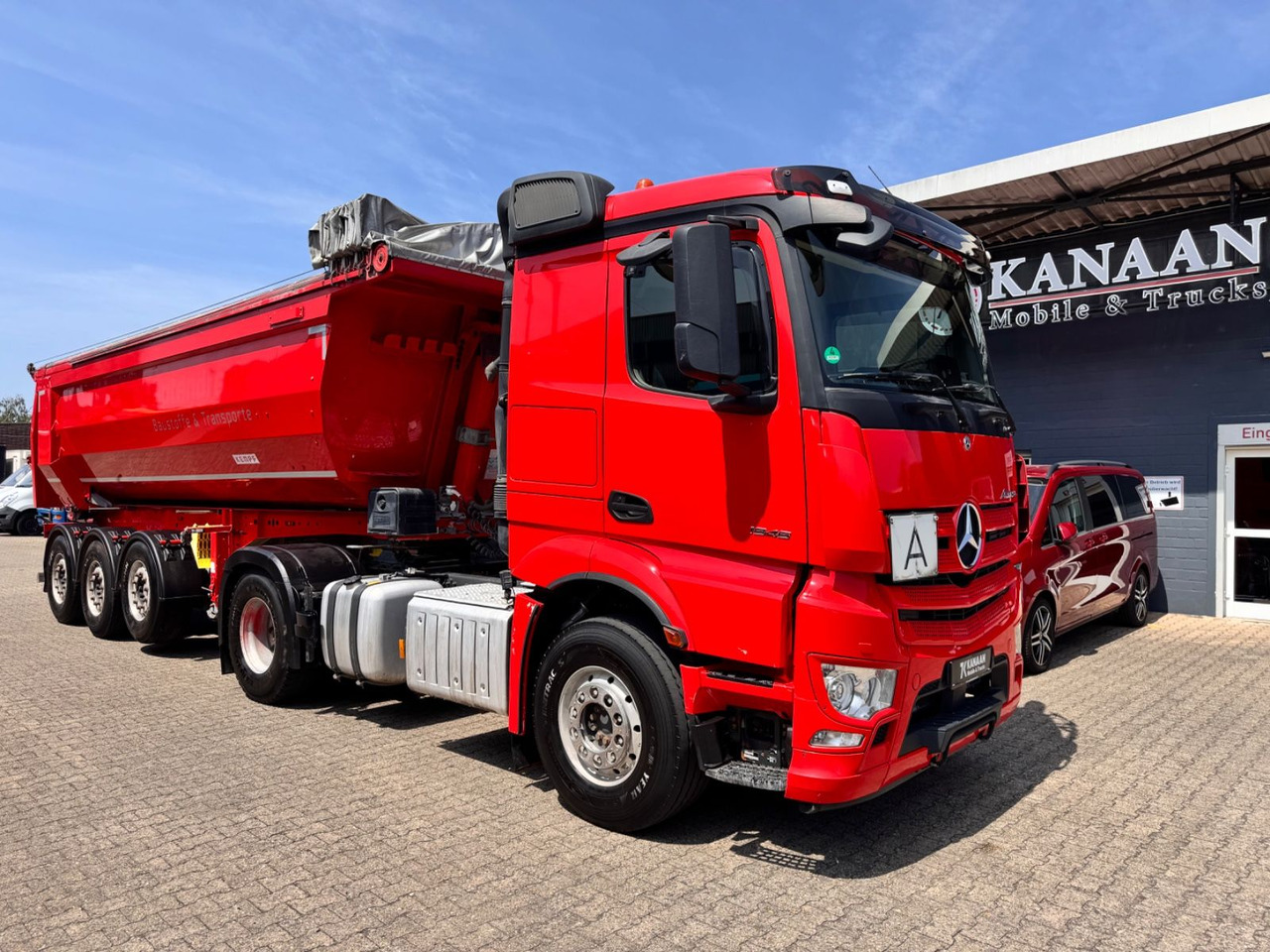Mercedes-Benz 1846 Actros LS Kipphydraulik Alcoa TÜV NEU - Тягач: фото 1 Mercedes-Benz 1846 Actros LS Kipphydraulik Alcoa TÜV NEU - Тягач: фото 1