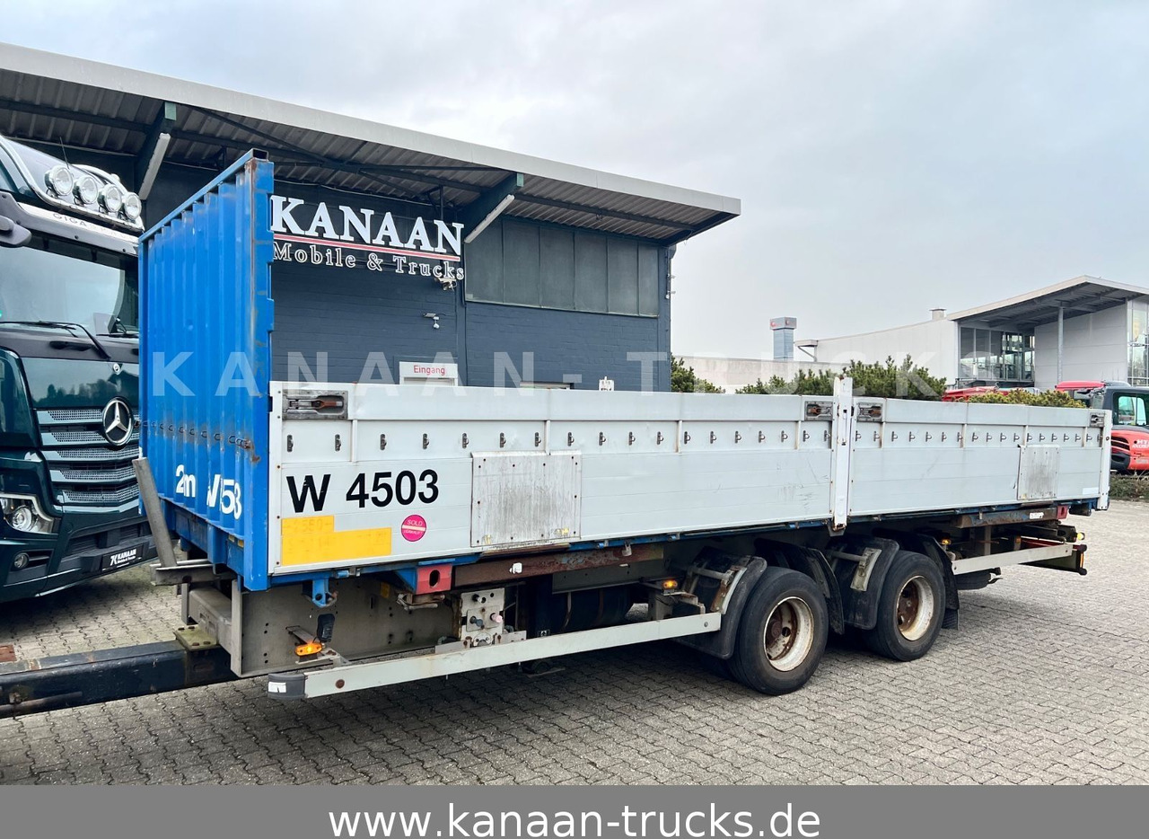 Wecon AWZ 218 LZ Tandem BDF Pritsche - Контейнеровоз/ Змінний кузов причіп: фото 1 Wecon AWZ 218 LZ Tandem BDF Pritsche - Контейнеровоз/ Змінний кузов причіп: фото 1