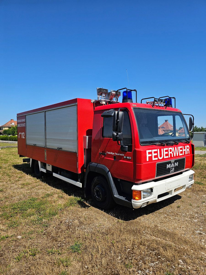 MAN 8.163 L2000 Feuerwehr GW G - Пожежна машина: фото 1 MAN 8.163 L2000 Feuerwehr GW G - Пожежна машина: фото 1