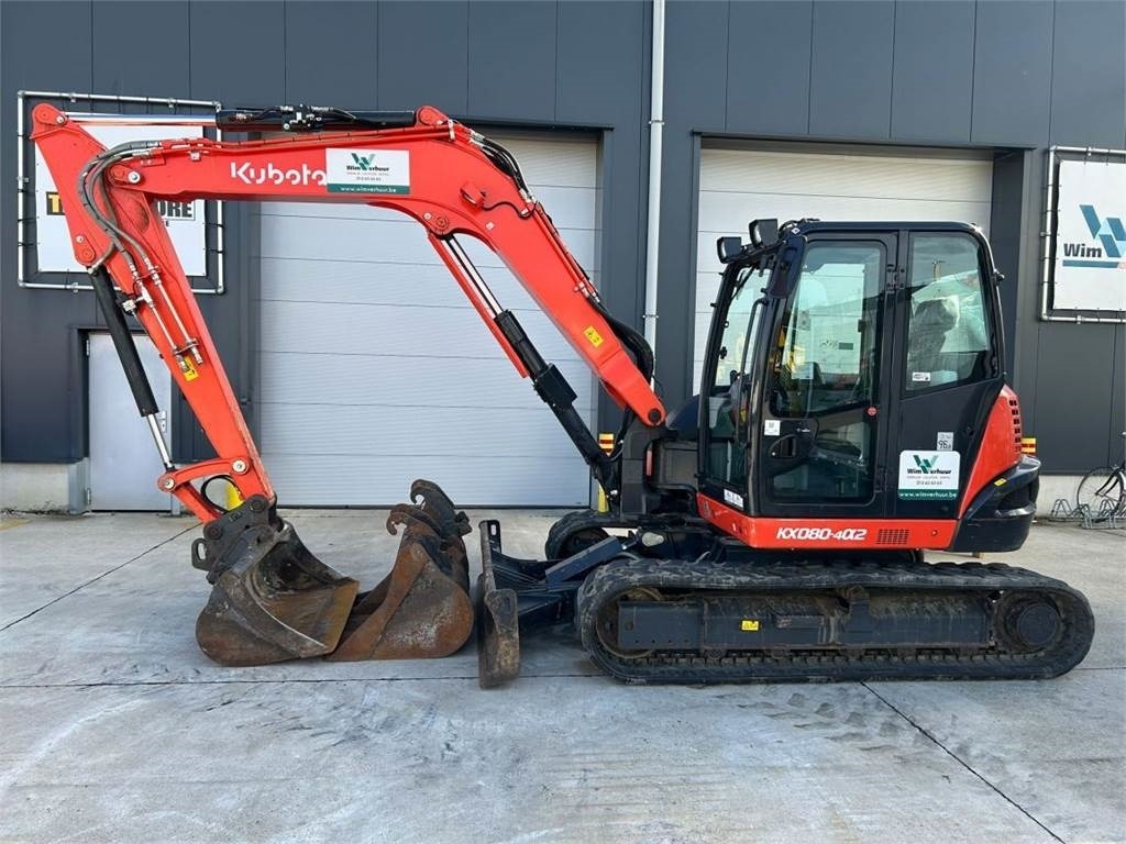 Kubota KX080-4 (7262) - Міні-екскаватор: фото 1 Kubota KX080-4 (7262) - Міні-екскаватор: фото 1